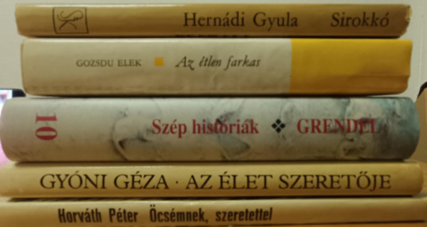 Grendel Lajos, Gy�ni G�za, Hern�di Gyula, Godzsu Elek Horv�th P�ter - Kort�rs k�nyvcsomag
