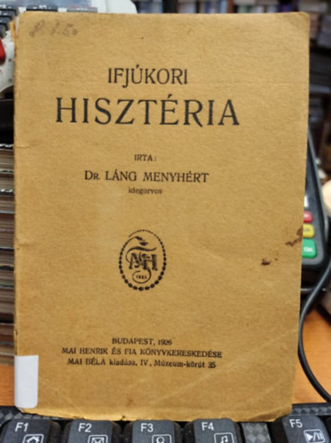 Dr. L�ng Menyh�rt - Ifj�kori hiszt�ria