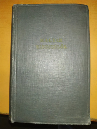 Sz�sz Imre  (szerk.) - Magyar elbesz�l�k I.