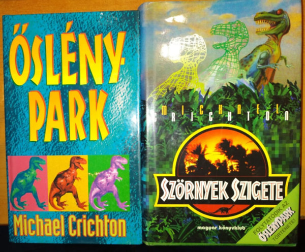 Michael Crichton - Szrnyek szigete + slnypark (2 m)