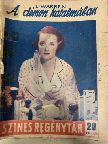 Warren L. - A démon hatalmában (Színes regénytár 381. szám)