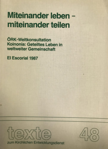Miteinander leben - miteinander teilen