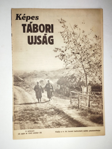 K�PES T�BORI UJS�G II. �vfolyam 43. sz�m - 1943 okt�ber 23.