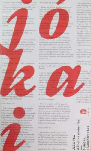 J�kai M�r - A k�sz�v� ember fiai - Eur�pa di�kk�nyvt�r