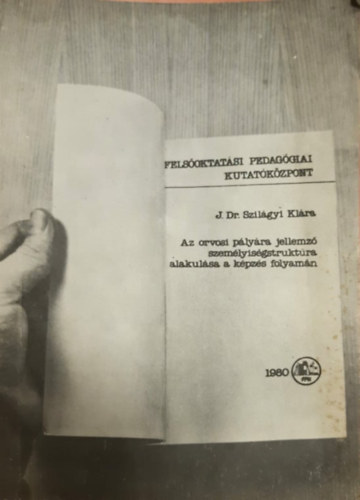 J. Dr. Szil�gyi Kl�ra - Fels�oktat�si pedag�giai kutat�k�zpont