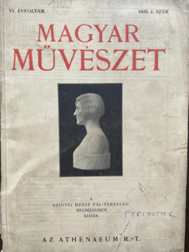Magyar Művészet VI. évfolyam 1930. 1. szám