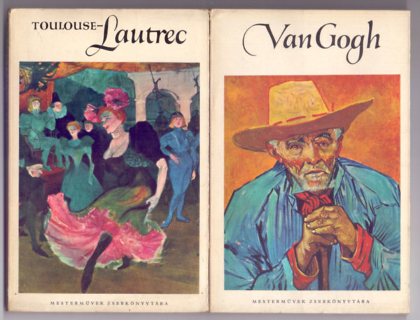 Sam Hunter - Robert Goldwater - Henri de Toulouse-Lautrec (1864-1901) + Vincent Van Gogh (1853-1890) - Mestermvek Zsebknyvtra 2 m