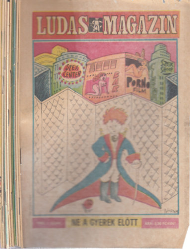 �rkus J�zsef (f�szerk.) - 9 db. Ludas magazin 1982. (hi�ny: m�rcius, m�jus, szeptember) + Ny�ri �r�m�k