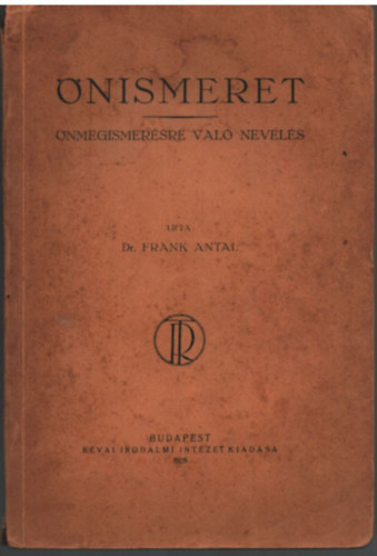 Dr. Frank Antal - nismeret - nmegismersre val nevels