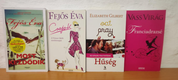 Elizabeth Gilbert Fejős Éva - Romantikus könyvcsomag