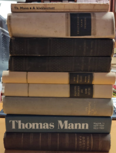 Thomas Mann - 9 ktet Thomas Mann m (cmek a termklersban!)