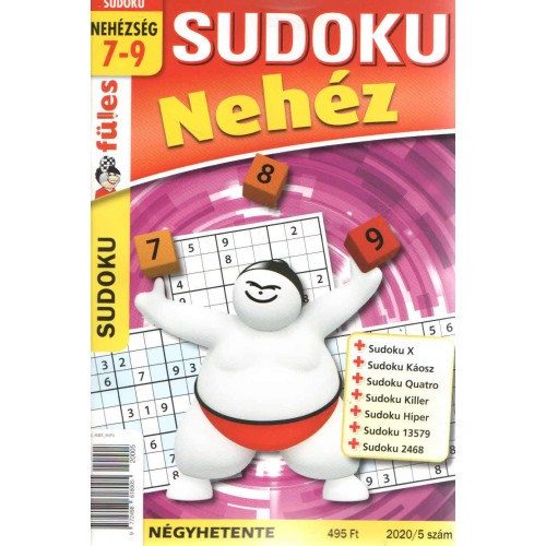 Fles Sudoku nehz 2020/05