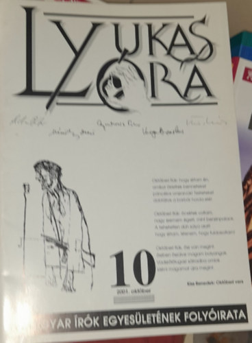 Tbb szerz - Lyukas ra,  2001/10. oktber, A magyar rk egyesletnek folyirata