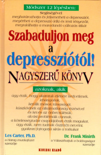 Les-Minirth, Frank, dr Carter - Szabaduljon meg a depresszi�t�l!