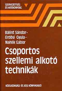 B�lint-Erd�si-Nahlik - Csoportos szellemi alkot� technik�k