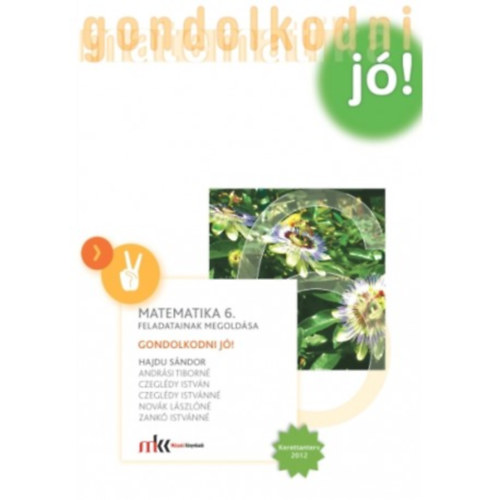 Dr. Hajdu S�ndor - Gondolkodni j�! Matematika 6. feladatainak megold�sa